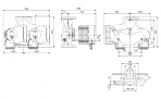 Sūknis MAGNA3 D 65-150 F 340mm DN65 29-1301W 230V 50Hz PN06/10 2