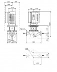 Sūknis TPE 150-160/4, 3x380, 11 kW, BAQE 2