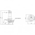 Sūknis Wilo-Rexa CUT GI03.26/S-T15-2-540 DN32/40 1,5kW 380V 50Hz 3