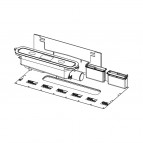 TECEdrainprofile tekne “flat”, DN 40, sānu tekn* 4