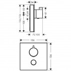 Termostats ShowerSelect 2