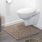 Twist vannas istabas paklājs, mikrošķiedras, 60x60 cm, smilšu 3
