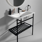 IS Connect air Vanity izlietne 84 cm, Balta 6