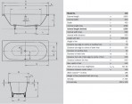 Vanna Classic Duo 180 x 80 cm, balta 3