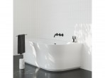 Vanna Ypsilon Wall 178 x 86 cm, Snowwhite/ black overflow 6