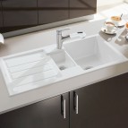 V&B Flavia 60 virtuves izlietne,CERAMIC White Alpin,1010x510mm,manual 2