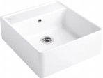V&B Single-Bowl Sink virtuves izlietne, CERAMIC, 595x630mm, manual 