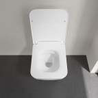 Venticello piekaramais WC pods ar SC Slim vāku ar C+, balts 8