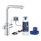 Virtuves izlietnes maisītājs ar filtru Grohe Blue Pure Minta, Hroms