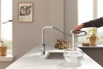 Virtuves izlietnes maisītājs ar filtru Grohe Blue Pure Minta, Hroms 4